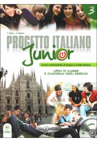 Progetto italiano junior 3 podr�cznik + �wiczenia + Audio CD