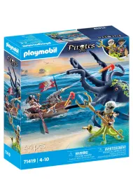 Playmobil Pirates Walka z gigantyczn� o�miornic� 71419