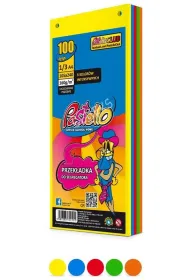 Pastello Przek�adki 1/3 A4 mix 5 kolor�w 100 szt.