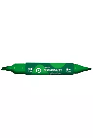 Tetis Marker dwustronny permanentny okr�g�y/�ci�ty zielony
