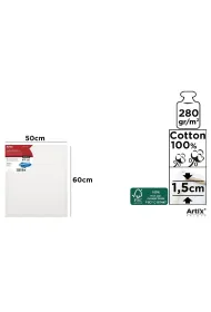 Artix Podobrazie 50x60x1,5cm, 280g