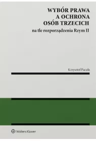 Wyb�r prawa a ochrona os�b trzecich na t