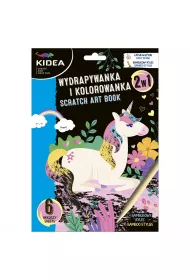 Wydrapywanka i kolorowanka 2w1 Jednoro�ce