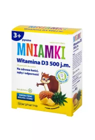 Starpharma Witamina D3 Mniamki pastylki do ssania Suplement diety 60 szt.