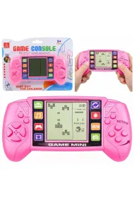 Gra elektroniczna konsola tetris r�owa LeanToys