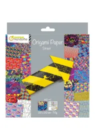Papier Origami Sztuka Uliczna 20x20cm Avenue Mandarine