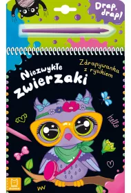 Niezwyk�e zwierzaki. Zdrapywanka z rysikiem