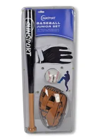 Baseball dla pocz�tkuj�cych kij+r�kawica+miotacz Tactic