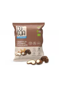 Cocoa Orzechy nerkowca w czekoladzie kokosowej 70 g Bio