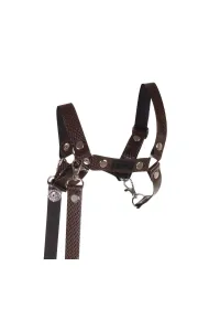Kantar dla Hobby Horse wodze ekosk�ra br�zowy Handlosfera