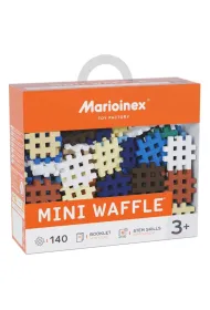 Klocki konstrukcyjne 140 element�w Wafle Mini MARIOINEX 909072   KLOCKI KONSTR WAFLE MINI 140EL MARIO 072 PUD
