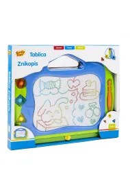 Tablica znikopis + piecztki Smily Play