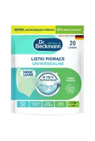 Dr. Beckmann Magic Leaves Listki do prania Uniwersalne 20 szt.