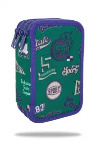 CoolPack Pi�rnik potr�jny z wyposa�eniem Jumper 3 American Retro