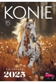 Kalendarz 2025 cienny A4 Konie