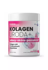 Tradix Group Pure Health Kolagen Uroda+ wosy skra paznokcie Suplement diety 129 g