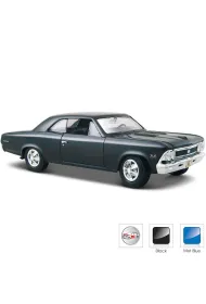 Model 1:24 Chevrolet Chevy Chevelle 1966 niebieski Maisto
