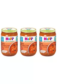 Hipp Zupka pomidorowa z ryem i indykiem po 12. miesicu zestaw 3 x 250 g Bio