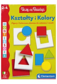 Kszta�ty i kolory 2-4l Montessori CLEMENTONI 50429  CLM