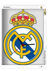 Zegar �cienny XL MDF Real Madrid RM00023