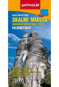 Skalne Miasta - mapa papierowa