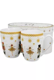 Duo Sp. z o.o. Zestaw kubkw Christmas Ballerina 2 x 360 ml