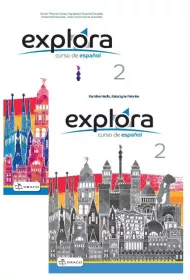 Explora 2. Curso de españ ol. Podr�cznik + audio online i zeszyt �wicze� do j�zyka hiszpa�skiego