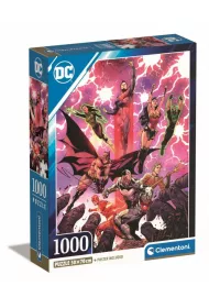 Puzzle 1000 el. Compact Dc Comics Justice League Clementoni