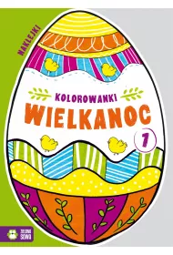 Kolorowanki Wielkanoc. Jajko cz.1