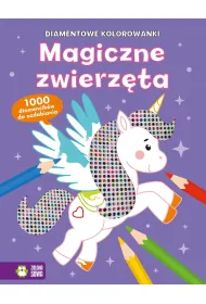 Diamentowe kolorowanki. Magiczne zwierz�ta