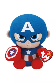 Beanie Babies. Marvel Kapitan Ameryka 15 cm Ty Inc.