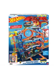 Hot Wheels City Mega Gara Atak smoka Zestaw HKX48 Mattel