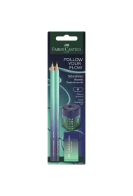 Faber-Castell Zestaw o��wk�w z temper�wk� i gumk� FABER CASTEL