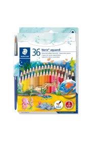 Staedtler Kredki drewniane Noris Club z p�dzelkiem 36 szt.