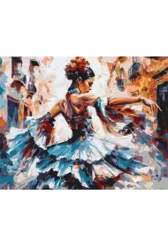 Ideyka Malowanie po numerach - Dama w ta�cu 40x50cm