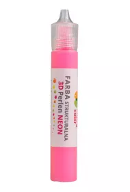 Happy Color Farba strukturalna 3D- Perlen 32 ml, neon rowy