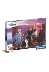 Puzzle 104 el. Super Frozen Clementoni