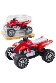 Quad terenowy z nap�dem czerwony LeanToys