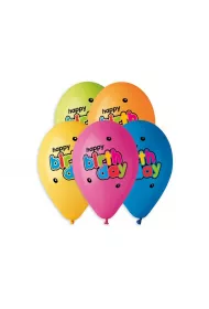 Godan Balony premium hel Happy Birthday 5 szt.