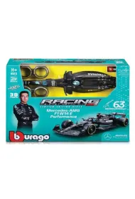 Bburago model 1:24 bolid f1 mercedes amg w14 russell