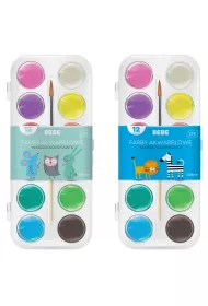 Interdruk Farby akwarelowe BB KIDS 12 kolorw