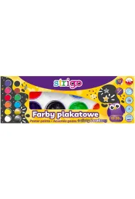 Strigo Farby plakatowe 12 x 20 ml