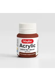 Ideyka Farba akrylowa Kasztanowy br�z 20ml