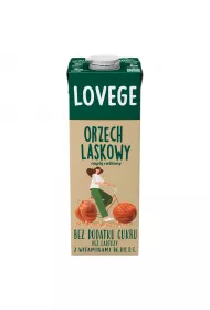 Lovege Napj Orzech Laskowy bez dodatku cukru 1 l