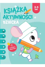 Ksi��ka aktywno�ci dziecka 3-5 lat. Niebieska