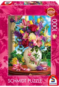 Puzzle 1000 PQ Bukiet kwiat�w 114005 Schmidt