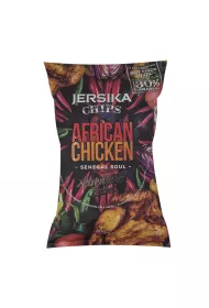 Jersika Chipsy ziemniaczane o smaku ostrego kurczaka 90 g
