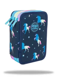 CoolPack Pi�rnik potr�jny z wyposa�eniem Jumper 3 Blue Unicorn