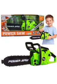 Zabawkowa pi�a �a�cuchowa �wiatlo d�wi�k zielona LeanToys