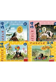 Puzzle 54 mini Krecik i przyjaciele MIX Dino Toys